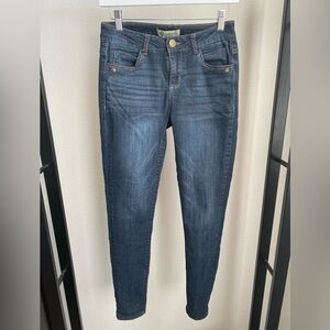 Democracy Womens Jegging Jeans Size 2 Dark Wash Mid-Rise